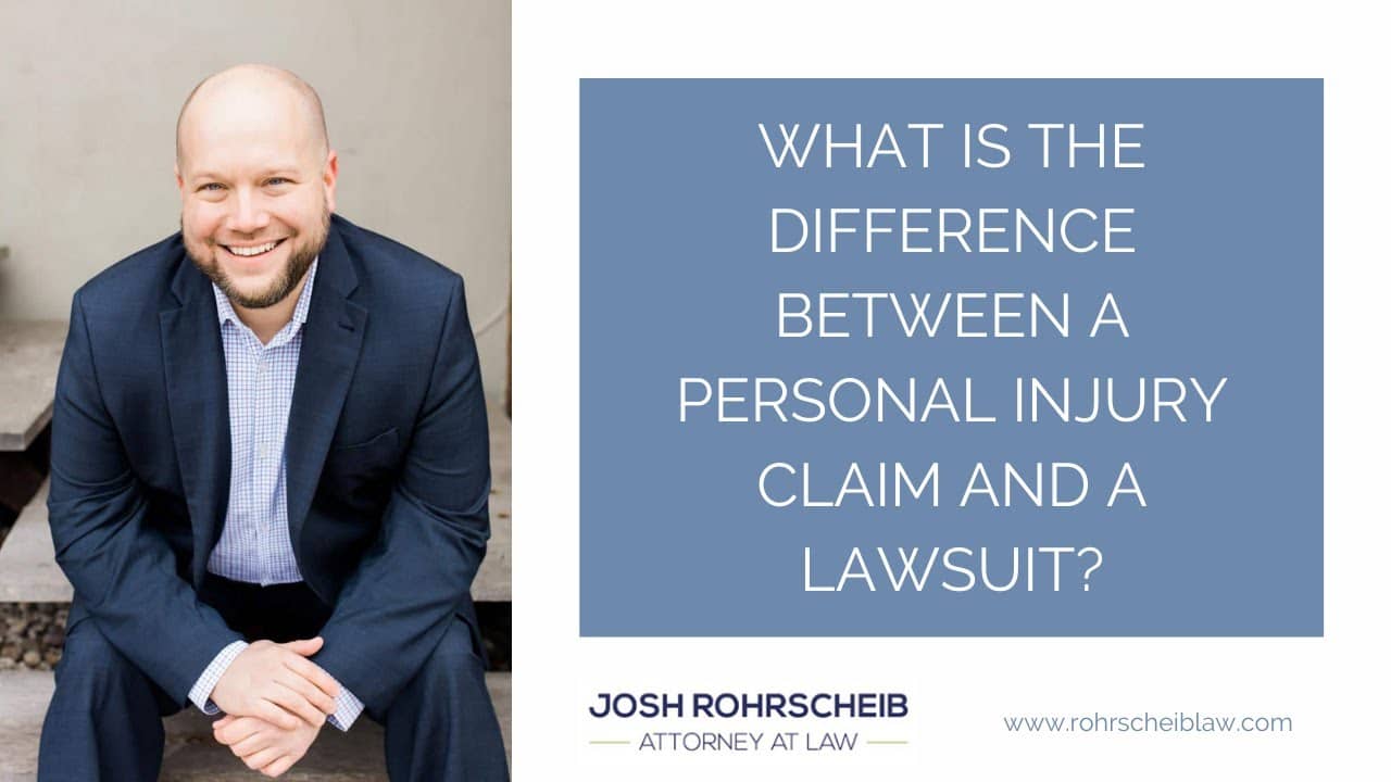 What Is The Difference Between A Personal Injury Claim And A Lawsuit?